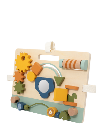 Trixie Mr. Dino Wooden Activity Panel, Multi