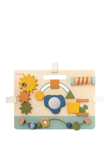 Trixie Mr. Dino Wooden Activity Panel - view 2, Multi