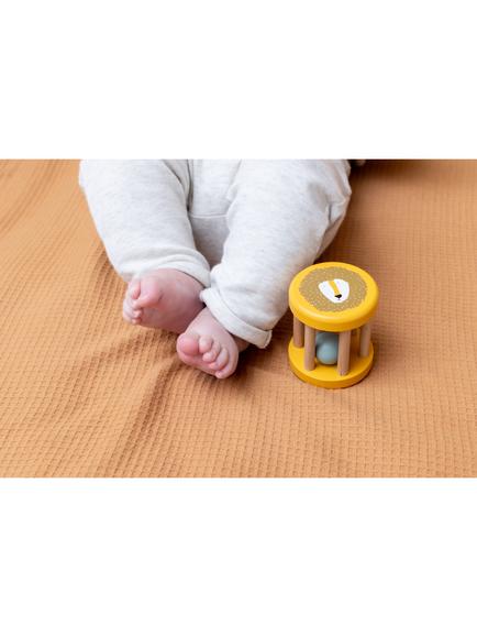 Trixie Mr. Lion Wooden Rolling Rattle - view 2, Multi