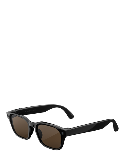 Meta Adventurer Glasses, Classic Black, Brown Lens, Black Brown