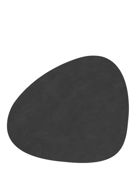 LIND DNA Curve 8 Piece Placemat and Coaster Set - view 2, Black