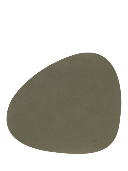 LIND DNA Nupo Curve Placemat, Army Green