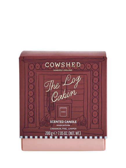 Cowshed The Log Cabin Scented Candle, 200g, Clear Clear