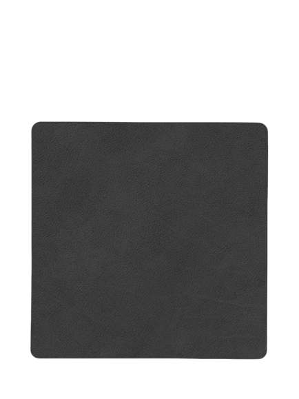 LIND DNA Nupo Square Coaster, Black, Black
