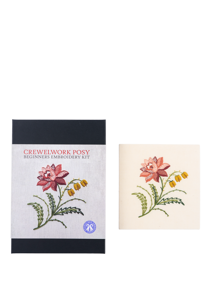 Royal School of Needlework Crewelwork Posy Kit - view 2, Multi