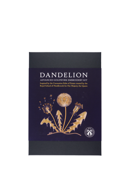 Royal School of Needlework Dandelion and Ladybird Goldwork Embroidery Kit - view 2, Multi