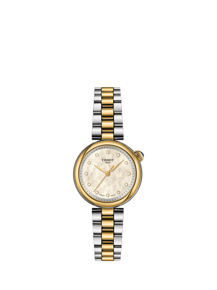 Tissot T1520102211600 Women's Round Bracelet Strap Watch, Metallics, Metallics