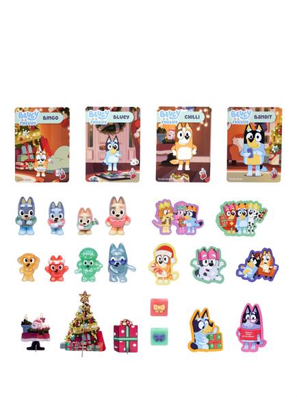 Bluey Fuzzies Advent Calendar - view 2, Multi