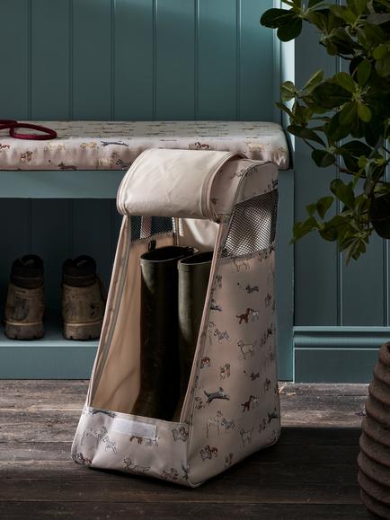 Sophie Allport Doggy Daycare Walking Boot Bag - view 2, Natural