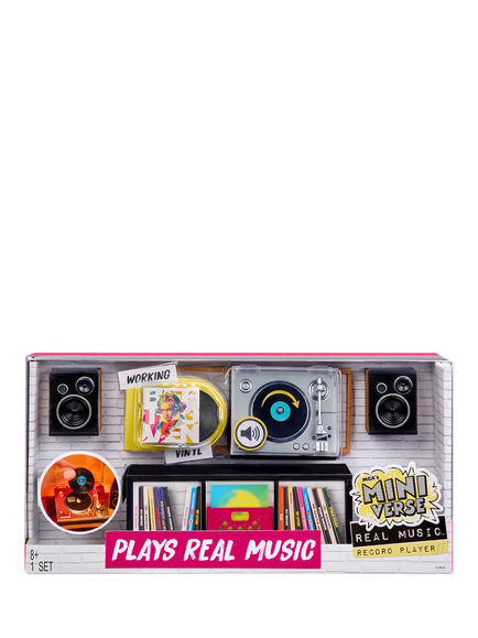 MGA's Miniverse Real Music Make It Mini Record Player, Multi