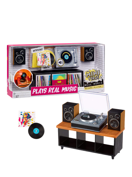 MGA's Miniverse Real Music Make It Mini Record Player - view 2, Multi