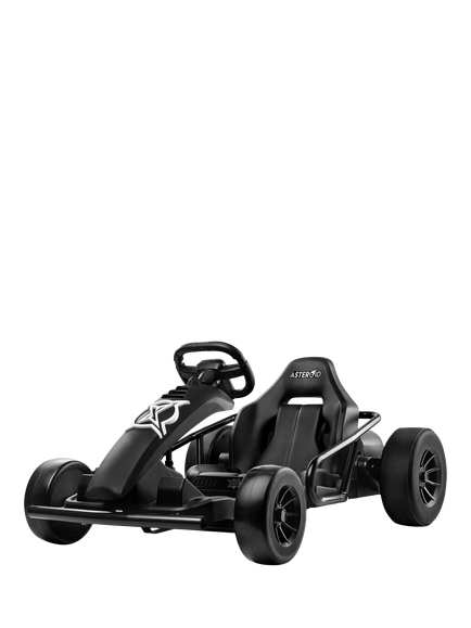 Wilton Bradley Asteroid Kids' Electric Go Kart Ride On Car, Black