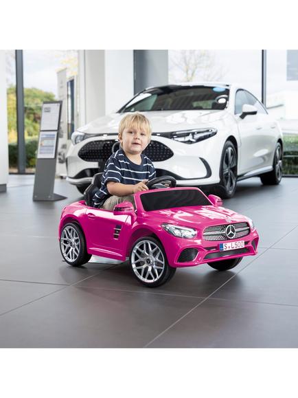 Wilton Bradley Mercedes-Benz SL500 Ride-On Car - view 2, Pink
