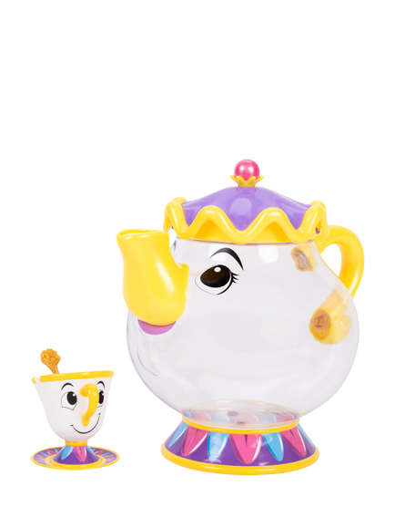 Disney Princess Belle Beauty & the Beast Teapot Set, Multi