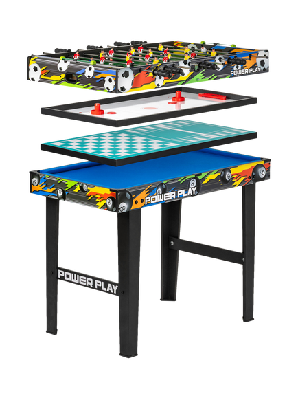 Wilton Bradley Power Play 10-in-1 Foldable Games Table, Multi