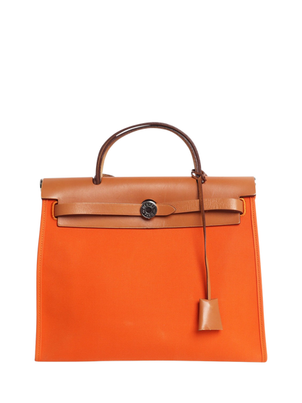 Pre-loved Hermès 2014 Herbag 31 Shoulder Bag, Orange, Orange
