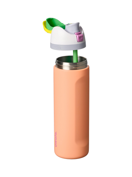 Owala FreeSip Leak-Proof Stainless Steel Drinks Bottle, 710ml, Peachy Keen - view 2, Peachy Keen
