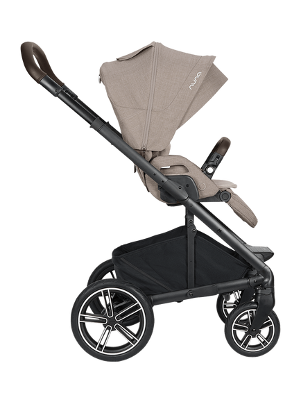 Nuna MIXX Next Pushchair, Next Carrycot, ARRA Flex Car Seat & BASE Curv Bundle, Chateau - view 2, Chateau