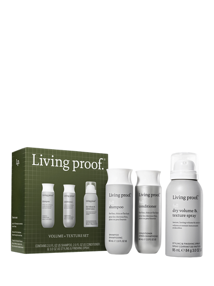 Living Proof Volume & Texture Haircare Gift Set, Clear