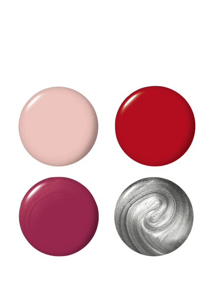 OPI x M&M's Limited Edition Holiday Nail Lacquer Collection, 4 x 3.75ml - view 2, Multi