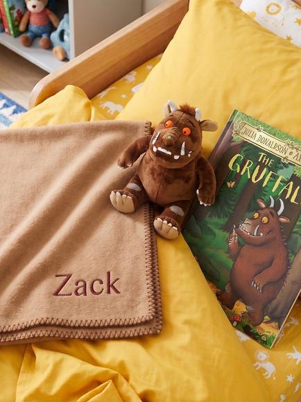 Babyblooms Personalised Gruffalo Blanket with Soft Toy & Book - view 2, Multi