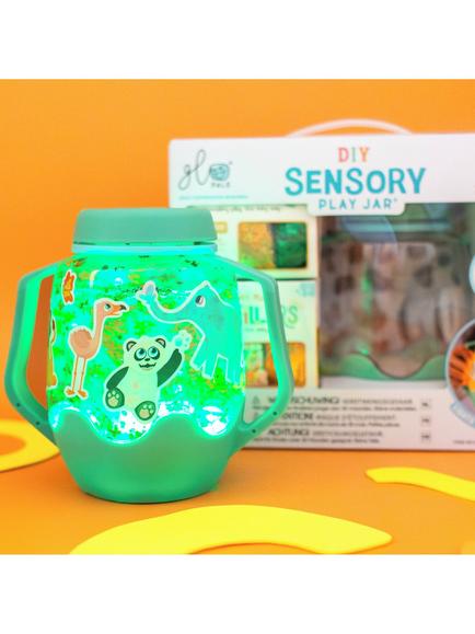 Glo Pals Zoo DIY Sensory Play Jar Gift Set - view 2, Multi