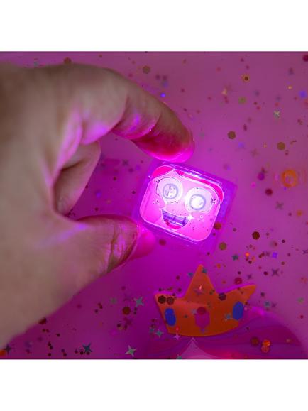 Glo Pals Ida Light Up Cubes, Pack of 4, Pink - view 2, Multi