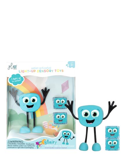 Glo Pals Blair 3 Piece Character Pack, Blue, Multi