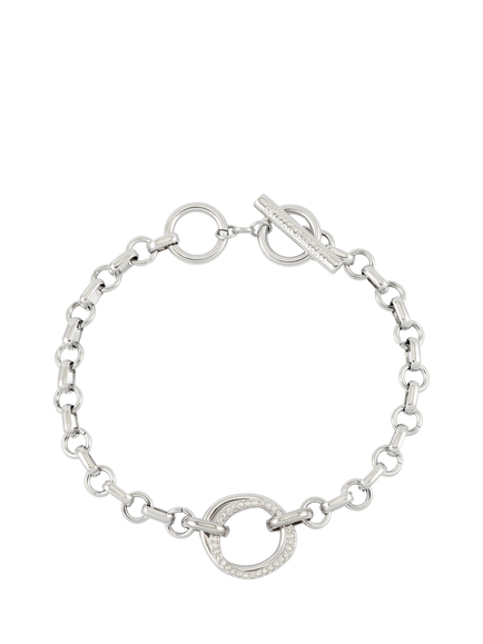 Estella Bartlett EDIT Waterproof Pave Bracelet, Silver, Silver