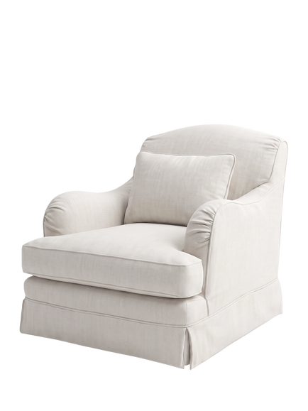 John Lewis x Sophie Conran Felix II Armchair, Beatrice Camelia - view 2, Beatrice Camelia