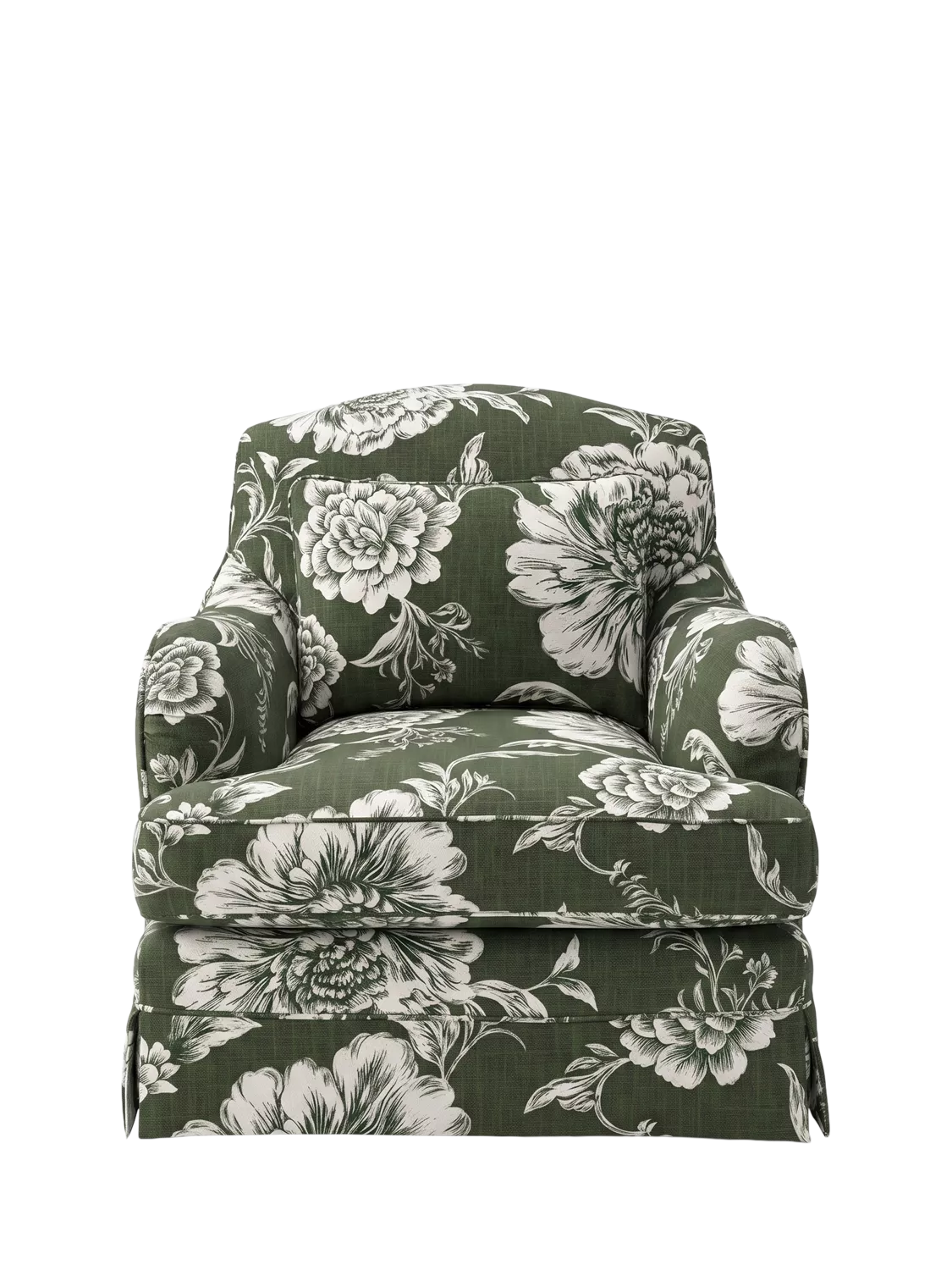 John Lewis x Sophie Conran Felix II Armchair, Suzy Floral Olive