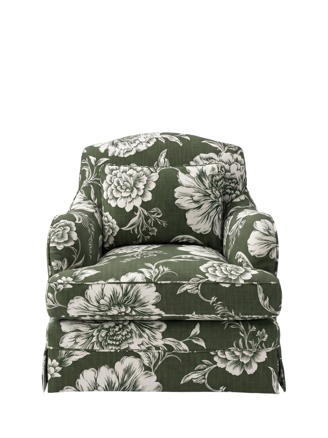 Felix II Range, John Lewis x Sophie Conran Felix II Armchair, Suzy Floral Olive