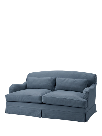 John Lewis x Sophie Conran Felix II Medium 3 Seater Sofa - view 2, Bruges Navy