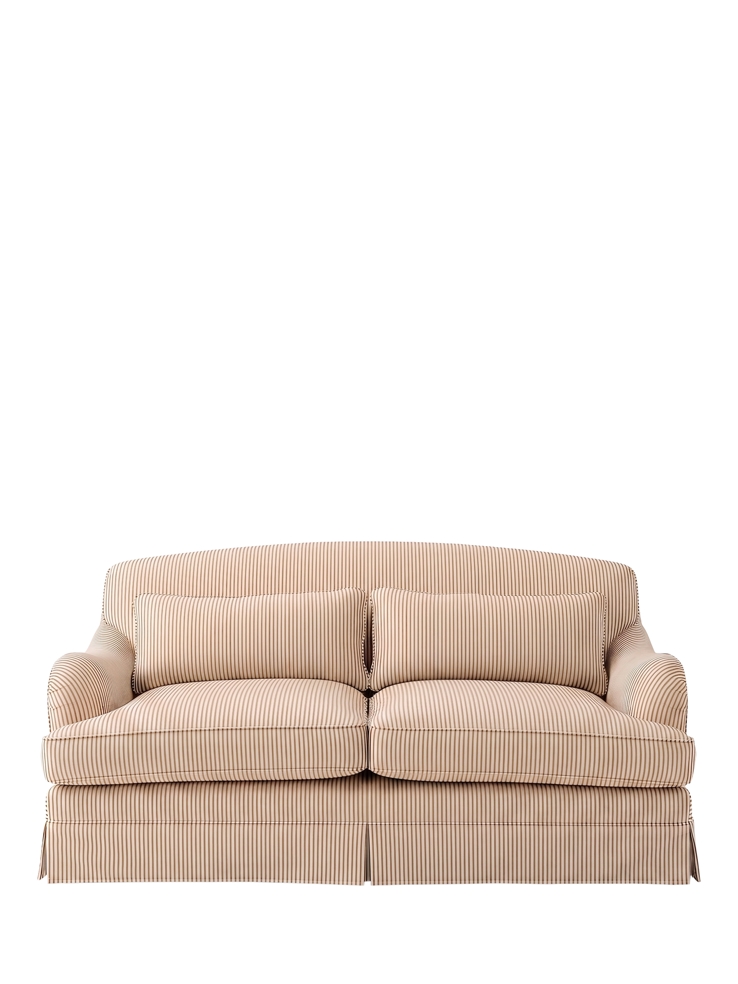Felix II Range, John Lewis x Sophie Conran Felix II Medium 3 Seater Sofa, Quill Stripe Natural