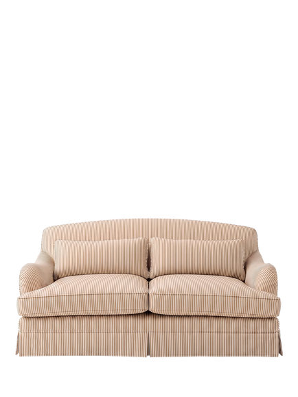 John Lewis x Sophie Conran Felix II Medium 3 Seater Sofa, Quill Stripe Natural