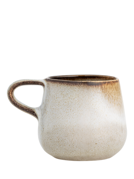 Bloomingville Jules Reactive Glaze Stoneware Cup, 300ml, Green - view 2, Green