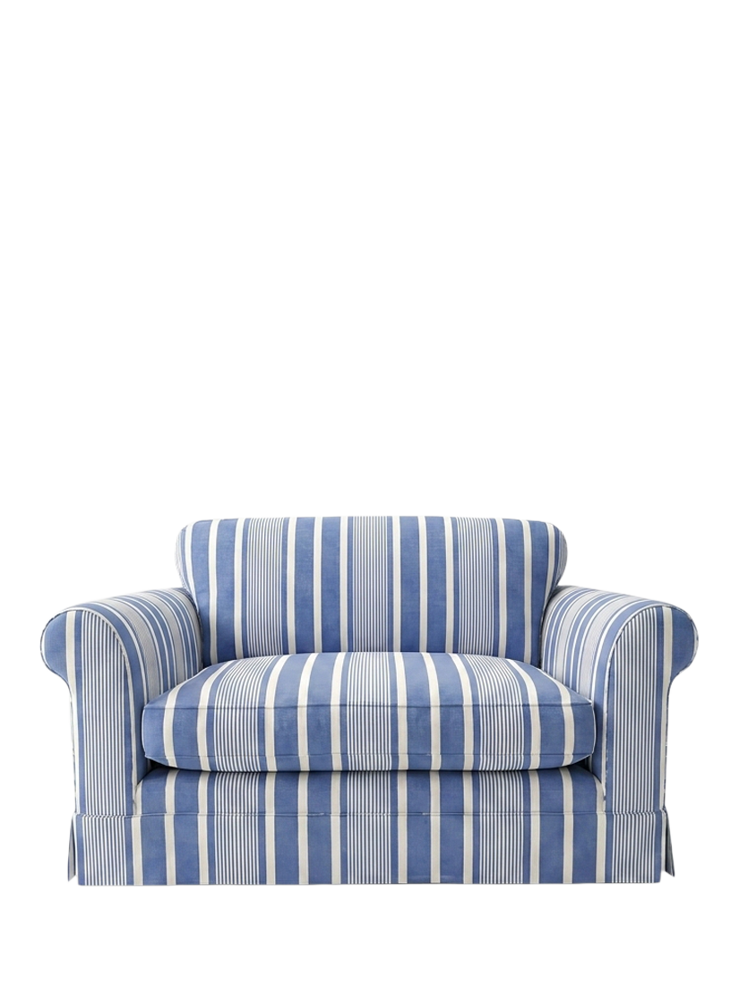 Salthrop Range, John Lewis x Sophie Conran Salthrop Snuggler, Deauville Stripe Cornish Blue