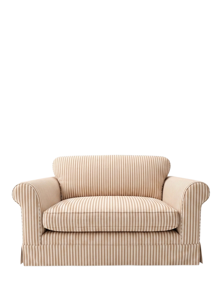 John Lewis x Sophie Conran Salthrop Snuggler, Quill Stripe Natural