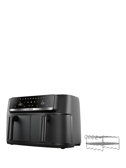 Bosch Series 4 MAFD440B1G Double Drawer Air Fryer, Black, Black