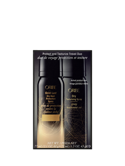 Oribe Protect and Texture Travel Duo Haircare Gift Set, Clear