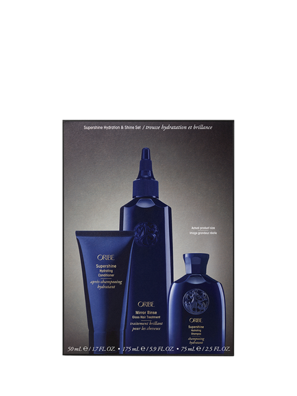 Oribe Supershine Hydration and Shine Haircare Gift Set, Clear