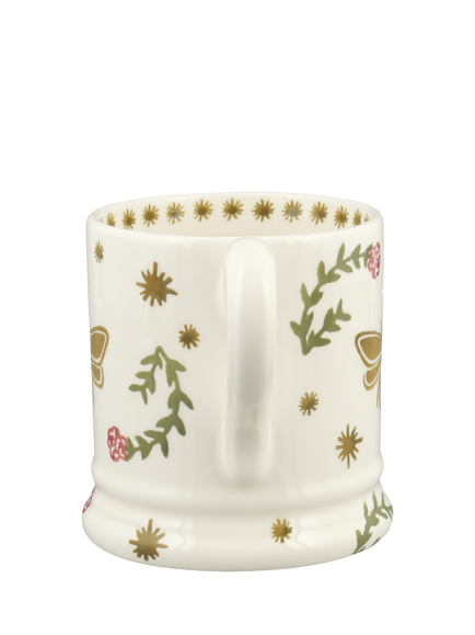 Elizabeth Scarlett x Emma Bridgewater Honey Bee Half Pint Mug, 300ml, Multi - view 2, Gold