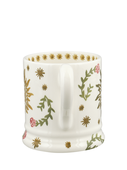 Elizabeth Scarlett x Emma Bridgewater Sun Goddess Half Pint Mug, 300ml, Multi - view 2, Gold