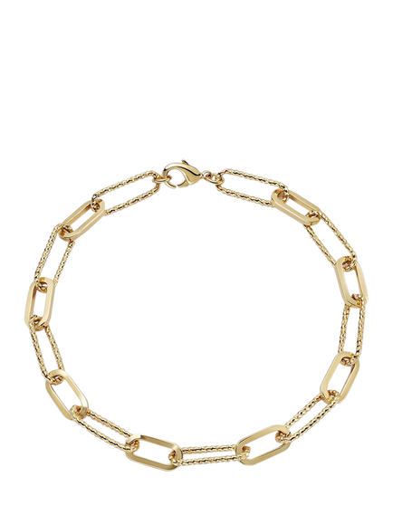 Daisy London Polly Classic Chain Bracelet, Gold, Gold