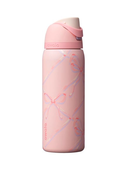 Owala FreeSip Leak-Proof Stainless Steel Drinks Bottle, 909ml, Sugar Plum Fairy, Sugar Plum Fairy