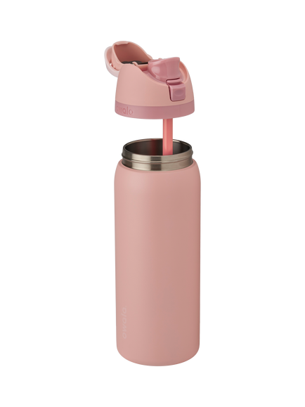 Owala FreeSip Leak-Proof Stainless Steel Drinks Bottle, 909ml, Rose Quartz - view 2, Rose Quartz