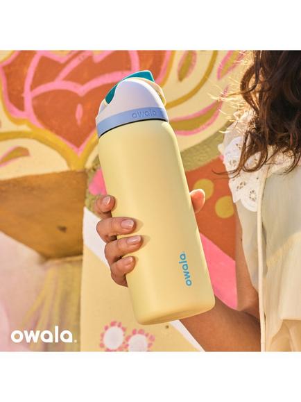 Owala FreeSip Leak-Proof Stainless Steel Drinks Bottle, 909ml, Sunny Daze - view 2, Sunny Daze