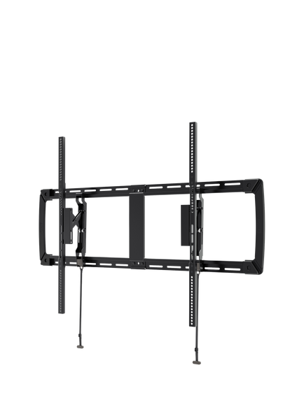 AVF ERMLX1-01B Extend & Fixed Wall Mount for TVs 75” to 116” , for Solid & Stud Walls, Black, Black