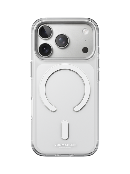 Vonmählen Transparent Case 3 with Kickstand for iPhone 18 Pro, Transparent, Transparent