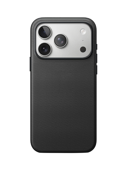 Vonmählen Fabric Case for iPhone 18 Pro Max, Black